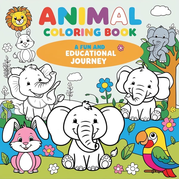 Animal Coloring Book_ A Fun and Educational Journey PDF File