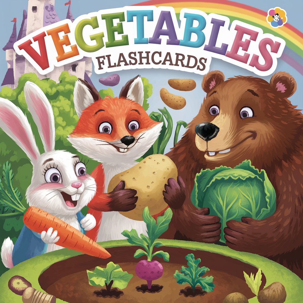 Vegetables - Flashcard-PDF File